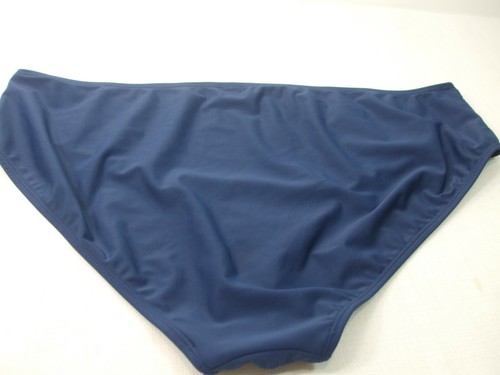 Tropical Escape Women's Size 20W Blue Bikini Brief Swim Bottom Stretch Swimwear - Picture 6 of 6