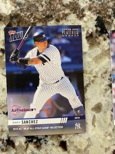2019 Topps Now AL-6 Gary Sanchez