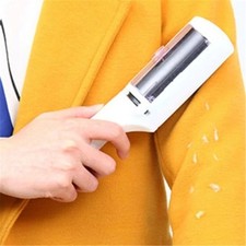 1pc Portable Lint Roller Static Brush Dry Cleaning Sticky Hair Remover Tool