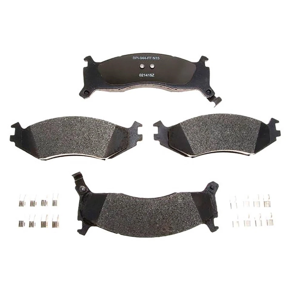 Rotores de freno delanteros traseros y pastillas de freno metálicas para Dodge Shadow 1994 - Raybestos Foto 3 de 4