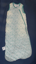 EasyFi Wearable Blanket Baby Sleep Sack 1.0 TOG Size M White/Green