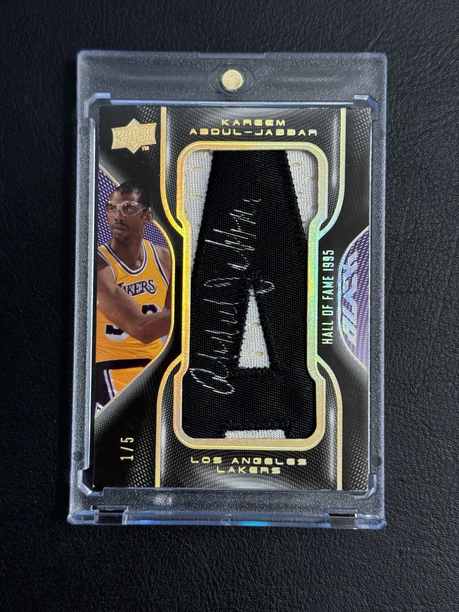 Upper Deck Kareem Abdul-Jabbar Basketball Autographed Sports 