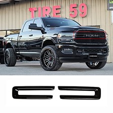 , Front Grille Trim Kit Fit For Dodge Ram 2500 3500 4500 5500 2019 CH-RAM-GR-GB