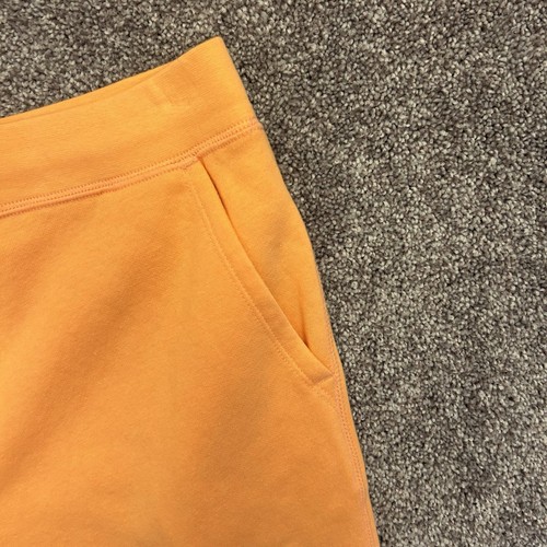 Polo Ralph Lauren Kids Sweat Shorts Size L Orange 7.5" Pockets Drawstring NWT - Picture 5 of 16