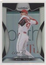 2019 Panini Prizm Tier II Silver Prizm Mike Trout #192 08by