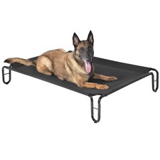 Elevated Outdoor Dog Bed - Raised Bed for Large Dogs, Waterproof Cot Easy to ...