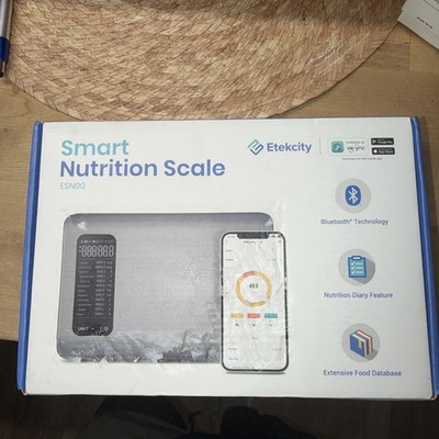 NEW Etekcity Smart Kitchen Scale, Stainless Steel Food Scale with Nutrition App