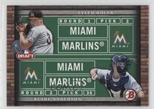 2014 Bowman Draft Dual Draftees Blake Anderson Tyler Kolek #DD-KA 7at