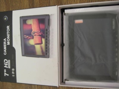 7'' HD CAMERA MONITOR IPS SUPERSLIM HDMI MONITOR CAMERA VIDEO SHIPPING!