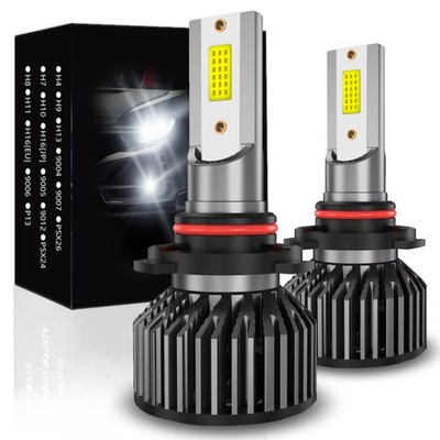 9006 HB4 LED Headlight Bulb Kit Low Beam 10000LM Super Bright 6000K White 2Pcs