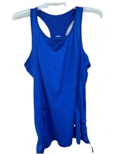 New Woman s Activewear Tank Sports Blue Sleeveless