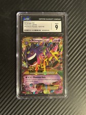 M Gengar EX 121/119 - CGC 9 Mint - Secret Rare Phantom Forces - Gold - PSA BGS on eBay