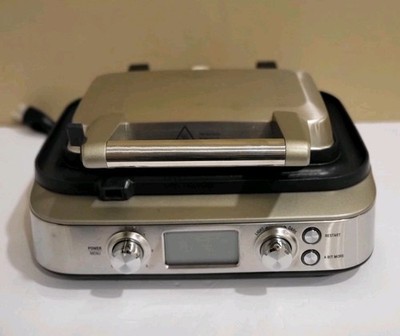 Breville Smart Waffle Pro 2-Slice BWM620, Brushed Stainless