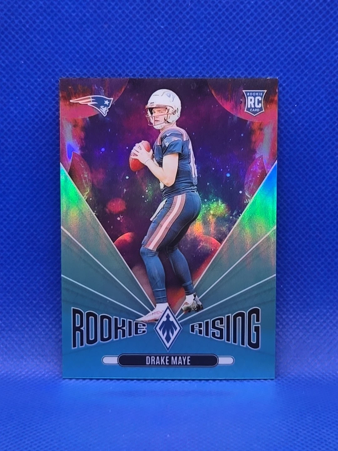 Drake Maye Panini Phoenix Rookie Rising #RRDME Teal