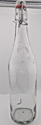Geyer Freres Bottle 1895 Maison Fondee En Glass Wine Bottle Wired Stopper Clean