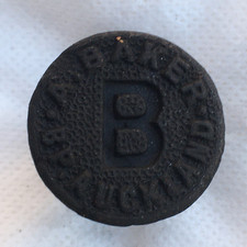 A. Baker Bishop Auckland antique vintage soda ginger beer bottle screw stopper