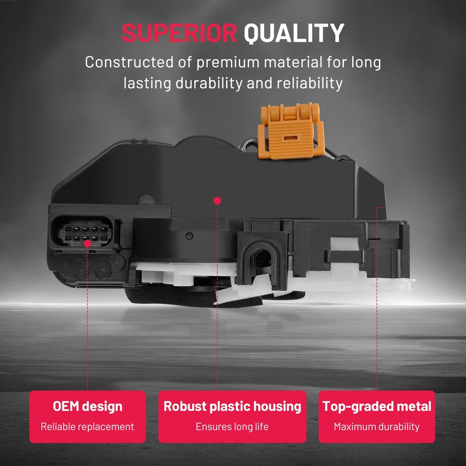 Actuadores de bloqueo de puerta pasajero trasero lado derecho para Chevy mano Chevrolet Malibu Foto 3 de 4