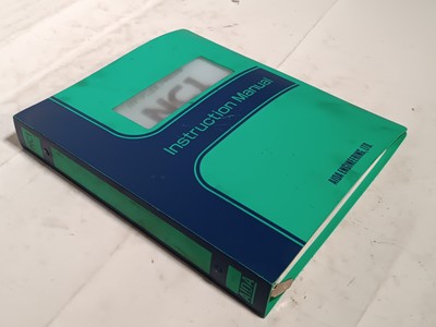 AIDA Engineering NC1 Hy-Flex Press Operations and Instructional Manual, as shown