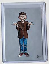 Alfred E. Neuman Limited Edition Artist Signed ?Mad Comics? Trading Card 2/10