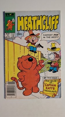 Heathcliff #2 Comic Book Iggy Grandpa Nutmeg Angelo De Cesare Star Comics 1985
