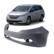 Primed Front Bumper Cover Fascia For 2011-2013 Honda Odyssey Van Ex Lx Exl Ex-l Primed Front Bumper Cover Fascia For 2011-2013 Honda Odyssey Van Ex Lx Exl Ex-l
