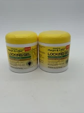 2pk Jamaican Mango & Lime Locking Gel Frizz Control Hair Styling 6 oz 170 g
