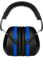 34dB Highest NRR Safety Ear Muffs - Professional Ear Defenders for Shooting, ...