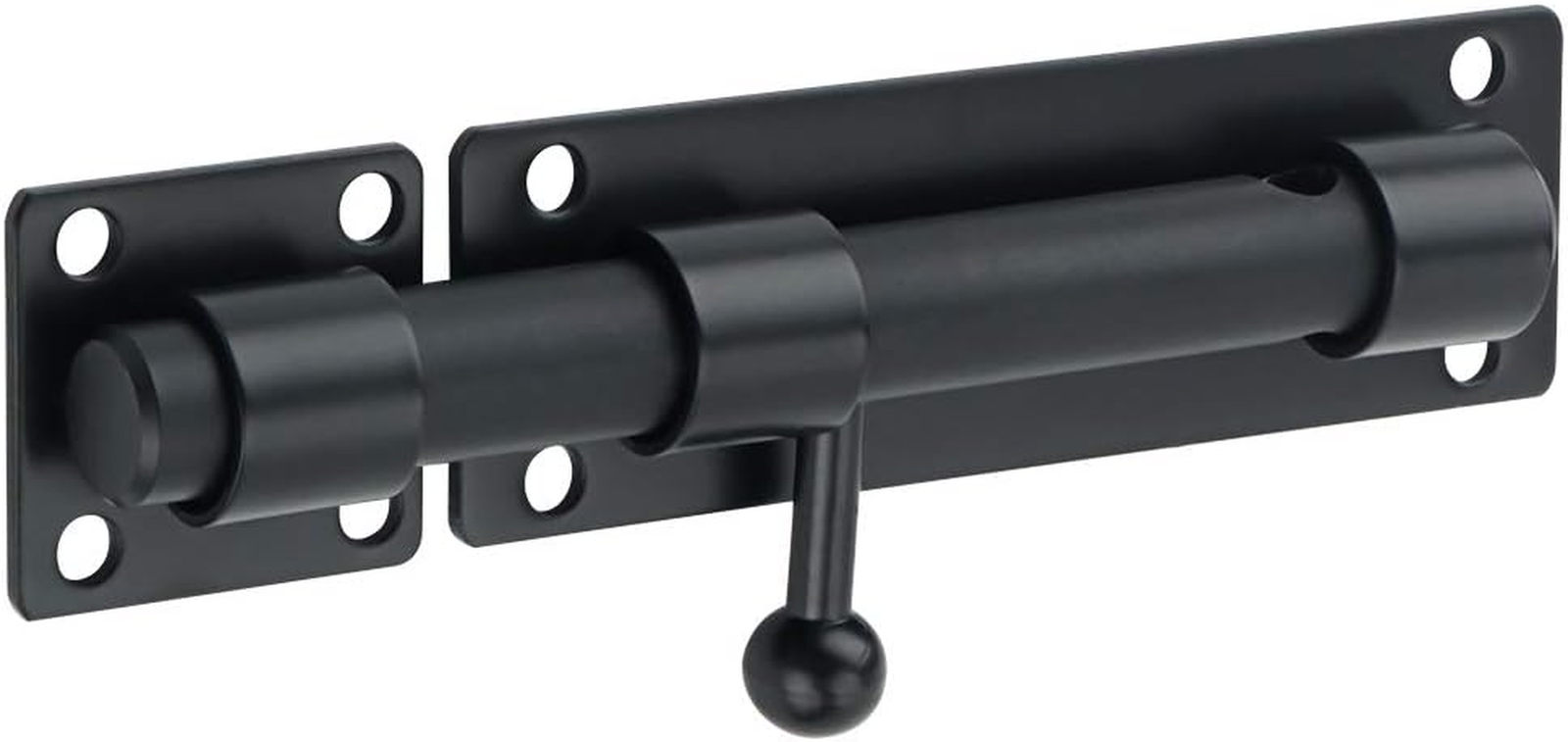 Slide Gate Latch Bolt Safety Door Lock with Padlock Hole 150MM Length, 16MM Dia