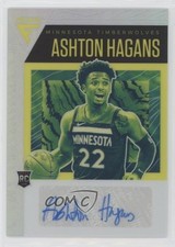 2020 Panini Flux Rookie Signatures Silver Prizm Ashton Hagans #FRS-ASH Auto i6j
