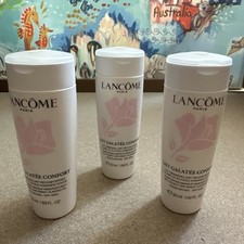 3 Lancome Lait Galatee Confort Comforting Makeup Remover Milk 1.7 oz x3  5.1 oz