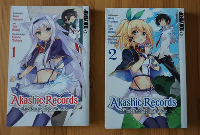 Akashic Records Manga 1+2   Bastard Magic Instructor, Tokyopop, Deutsch