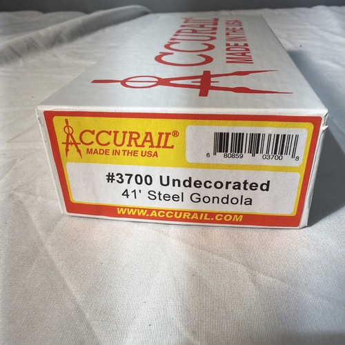 Escala HO - Kit de góndola de acero AccuRail 3700 sin decorar AAR 41' | Zustand: New