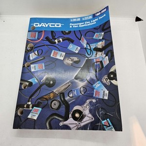 1986-2000 Dayco Auto parts Catalog Belts Hoses Tensioners Pulleys
