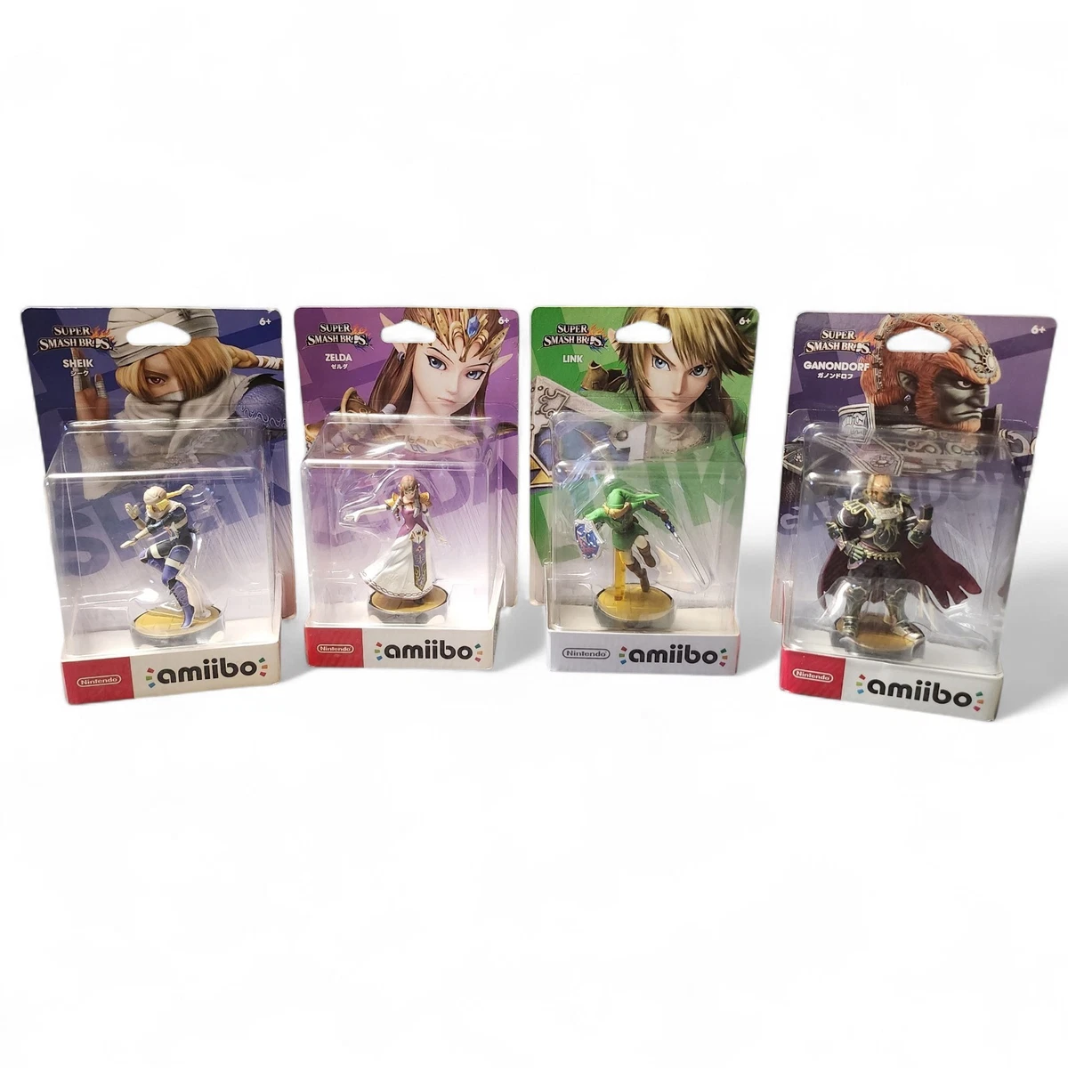 AMIIBO LINK ZELDA Ganondorf Tears Of The Kingdom Legend Série 3 Ensemble De JP EUR 118,42