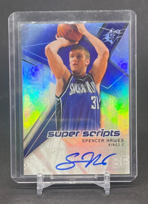2008-09 SPX SUPER SCRIPTS #SSSH SPENCER HAWES AUTO