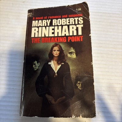 THE BREAKING POINT by MARY ROBERTS RINEHART (1975, PB) Vtg Romance Suspense