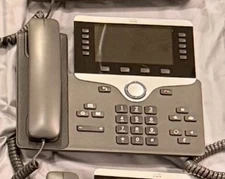 Cisco CP-8841-K9 VoIP Business IP Phone PoE w/ Stand – Tested, Clean