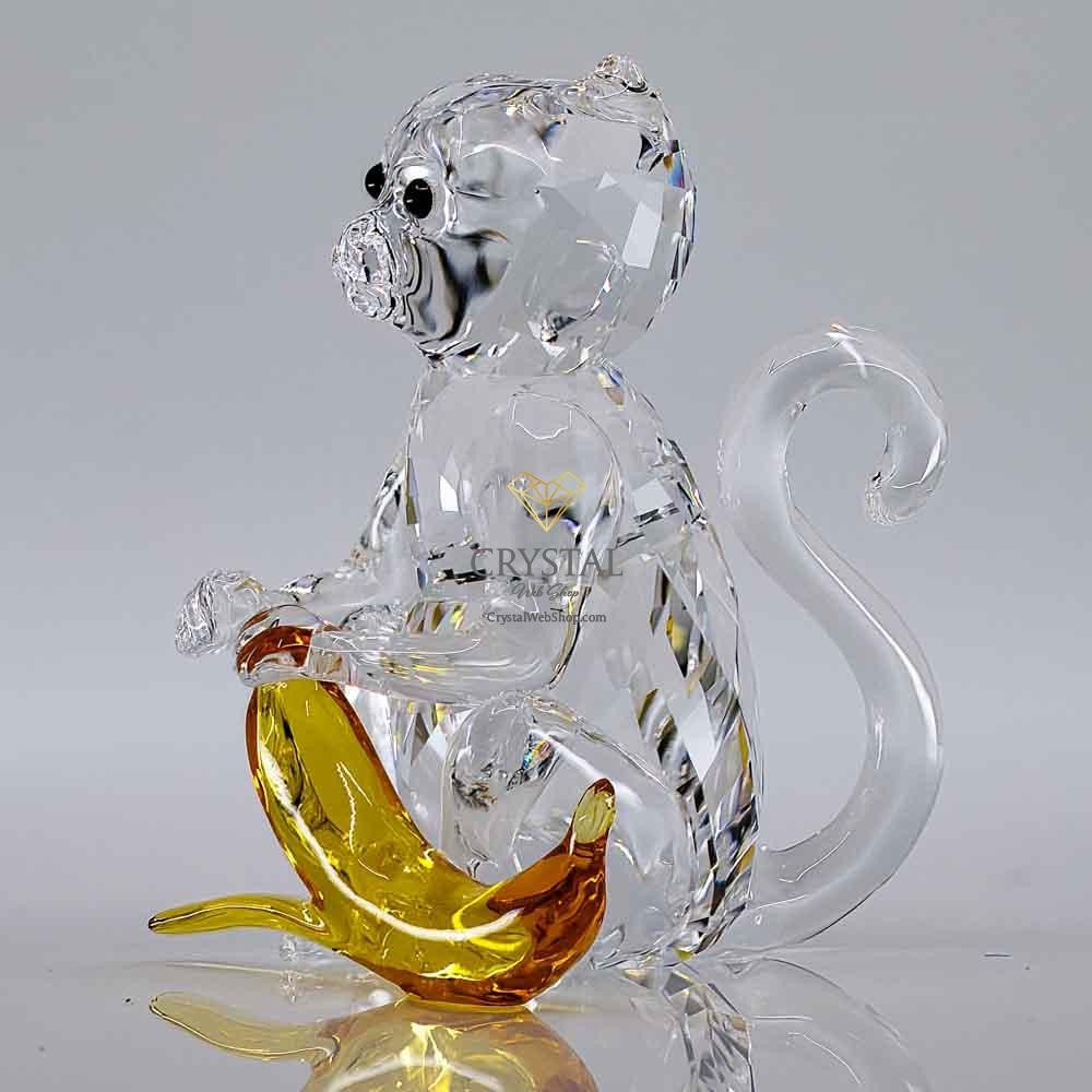 SWAROVSKI Figurine Monkey with Banana 5524239 | eBay