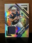 2025 Panini Prizm Drake Maye #PJY-DME Premier Patch Silver Holo - Patriots