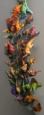 Dinosaurs Piece Toy Figurine Play Pretend Lot 60pc Variety Plastic All Sizes