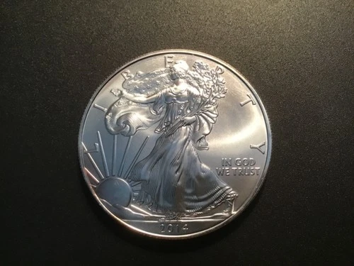 2014 American Silver Eagle 1 oz .999 Fine Silver Dollar Uncirculated