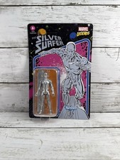 2021 Hasbro Marvel Legends Retro Kenner Silver Surfer 3.75 Figure MOC F2673