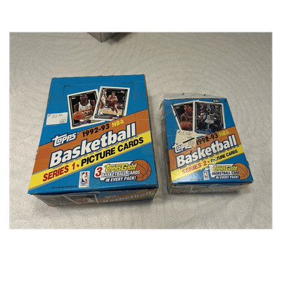 Topps Basketball 1992-93 NBA Gold Card Lot (Armstrong, Ewing, Drexler, Laettner)