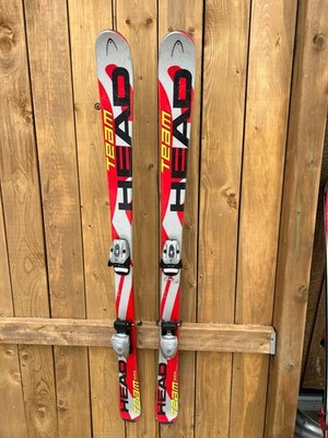 Alpine Downhill Snow Ski TEAM HEAD 53'' Long Skis 137 cm with Bindings