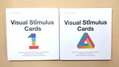Beiens Design Visual Stimulus Cards Baby's Visual Brain Development 2-Pack NEW!!
