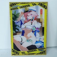 March 7th Sailor Outfit Premium Waifu Card Anime Girl Art Oversized Board A5