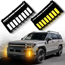 LED Front Daytime Running Light Turn Signal Fog Lamp For Santa FE 2024-2025