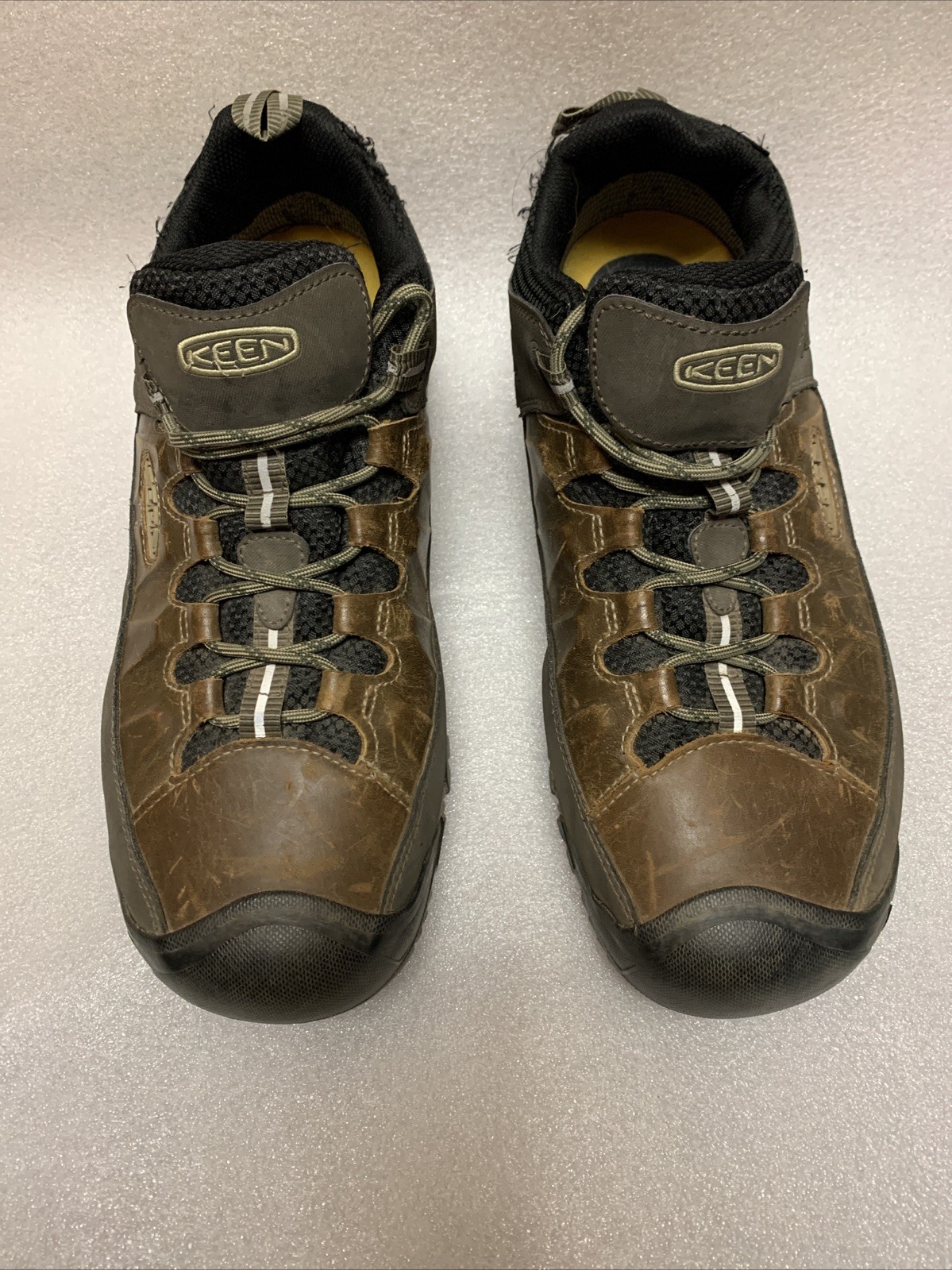 Scarpe da lavoro ed escursionismo impermeabili stringate KEEN Targhee III da uomo taglia US 12