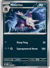 Nidorino [Reverse Holo] #33 Prices | Pokemon Scarlet & Violet 151