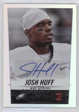2014 Panini Hot Rookies Rookie Rookie Signatures Josh Huff #389 Auto 0o9